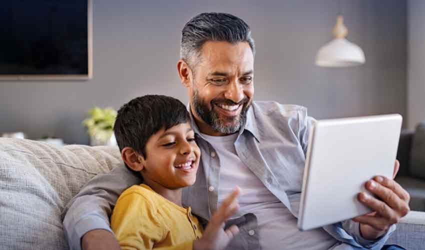 Screen time for kids