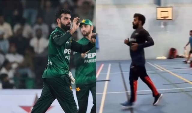 Shadab Khan returns to training following shoulder surgery (Courtesy: File)