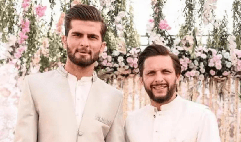 shahid afridi and shaheen shah afridi