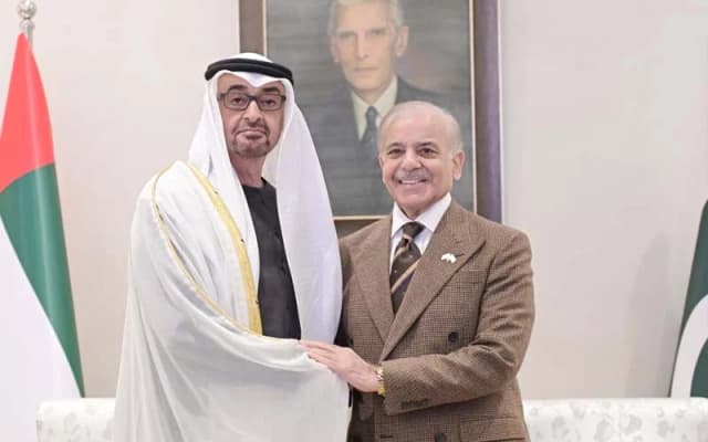 UAE president wraps one-day maiden visit to Pakistan (Courtesy: Online)