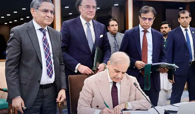 Shehbaz Sharif signs budget 2026-27
