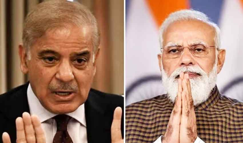 Shehbaz Sharif and Narendra Modi