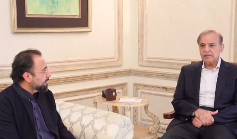 Salik Hussain felicitates Shehbaz Sharif for being nominated as PM – PML-N