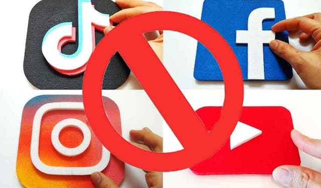 Social media ban