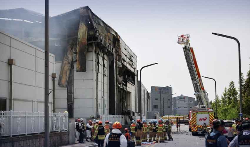 South Korea battery plant