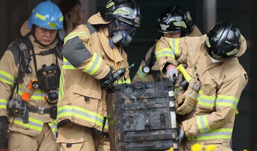 South Korea data centre fire cripples government services | SAMAA TV