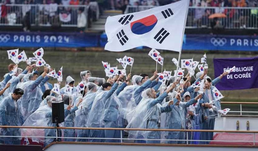 South Korean contingent