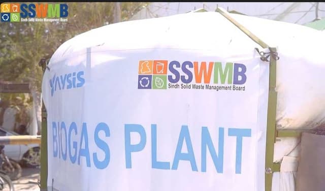 SSWMB’s first Biogas plant to provide low-cost fuel to Karachi (Courtesy: Online)