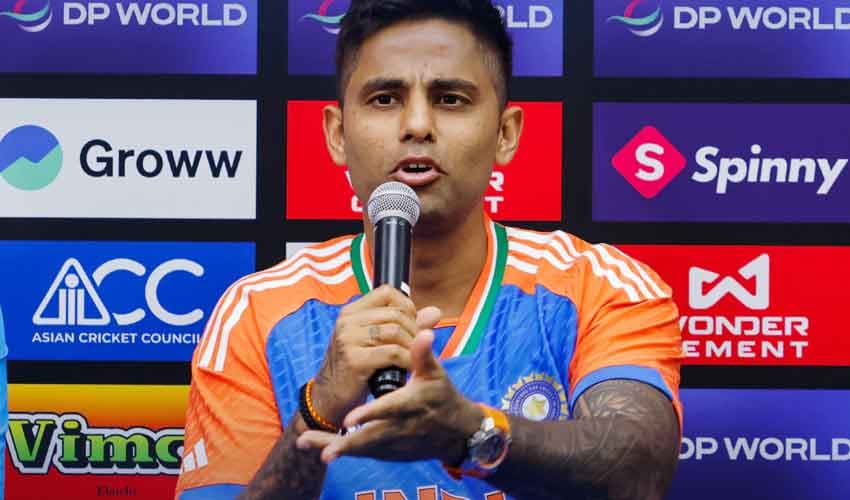 Indian skipper Yadav replicates Tariq’s spin in nets ahead of Pakistan clash (Courtesy: File) Indian skipper Yadav replicates Tariq’s spin in nets ahead of Pakistan clash (Courtesy: File)