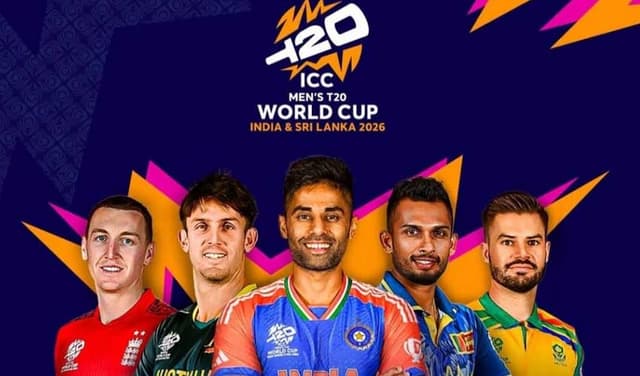 No Pakistani features on ticket poster of T20 World Cup 2026 (Courtesy: Online)