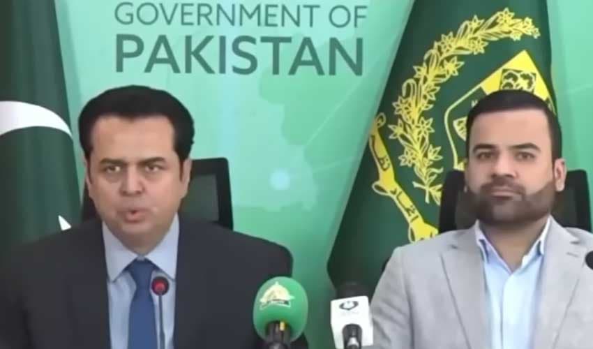 Talal, Aqeel address presser on Friday (July 25, 2025) - Courtesy: screengrab Talal, Aqeel address presser on Friday (July 25, 2025) - Courtesy: screengrab