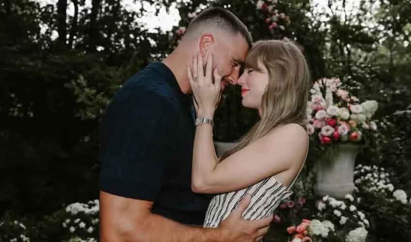Taylor Swift and Travis Kelce announce engagement (Courtesy: Online)