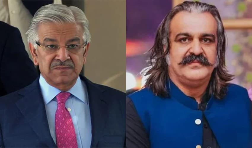 Khawaja Asif sees Gandapur's statement to hold talks with Afghanistan directly tantamount to attack federation – Files Khawaja Asif sees Gandapur's statement to hold talks with Afghanistan directly tantamount to attack federation – Files