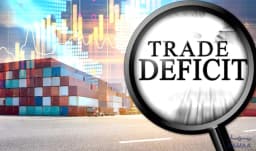 Trade deficit rises 25.17% in first month of fiscal year (Courtesy: File)