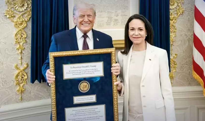 Trump and Machado