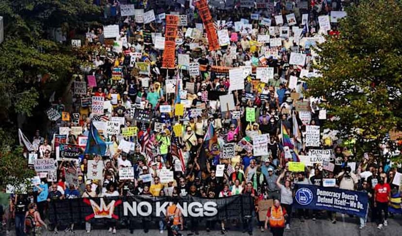 'No Kings' protests
