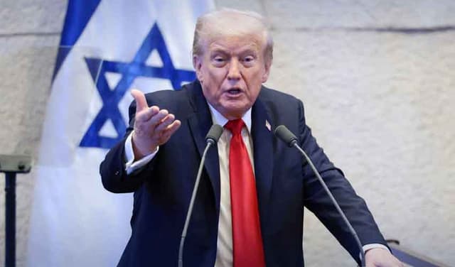Trump speech at Knesset