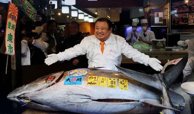 Japan tuna record sale