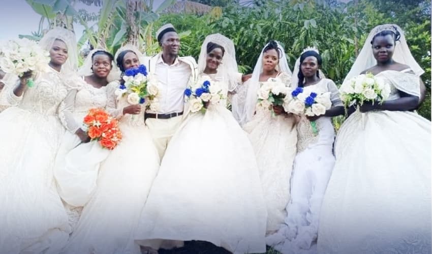 ugandan man with seven wives