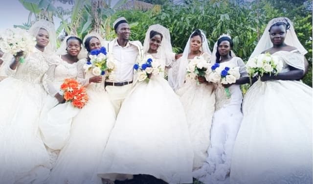 ugandan man with seven wives