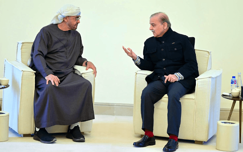 Shehbaz Sharif meets UAE president Shehbaz Sharif meets UAE president