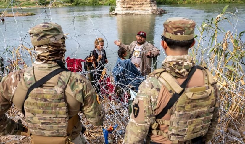 Texas immigration crisis - File Photo