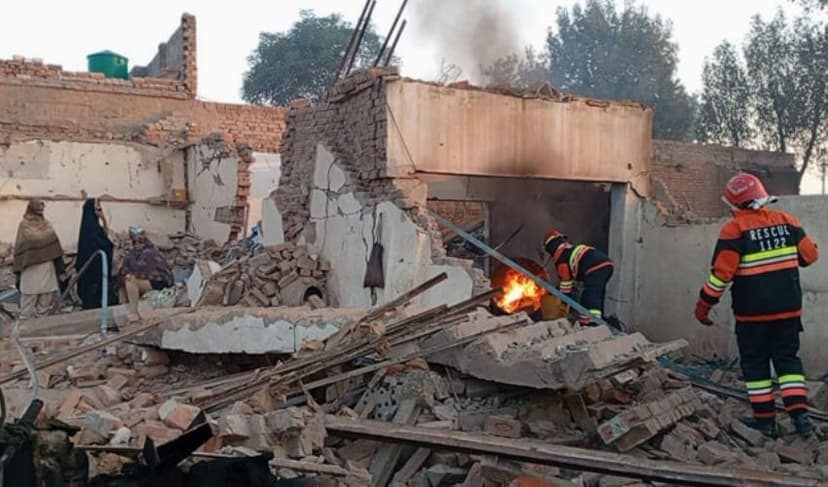 Multan gas tanker explosion =- File Photo