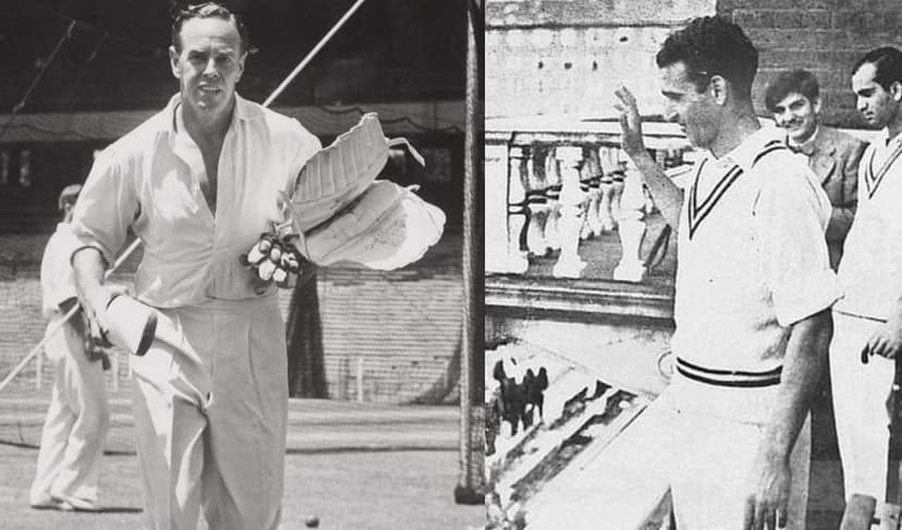 Ian Johnson and Abdul Hafeez Kardar./ File Photo