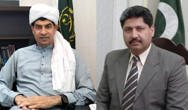 Masood Mukhtar and Asif Tufail