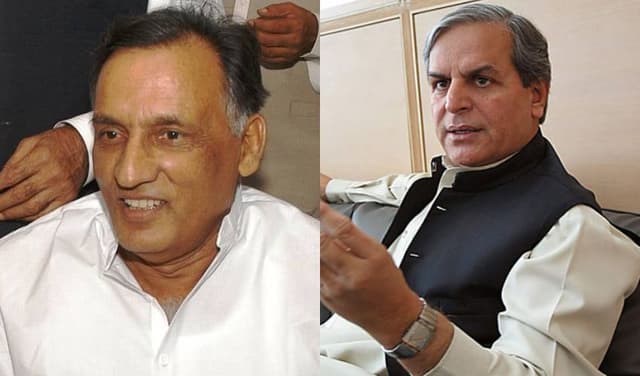 Hammad Azhar and Javed Hashmi/ File Photo