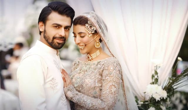 Urwa Hocane and Farhan Saeed