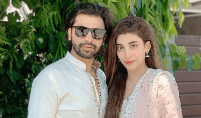 Urwa Hocane and Farhan Saeed