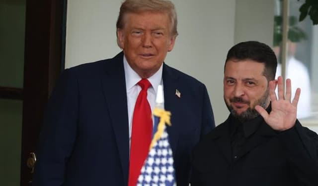US President and Ukraine President