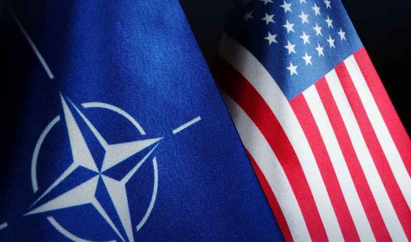 Trump takes jibe at NATO (Courtesy: File)