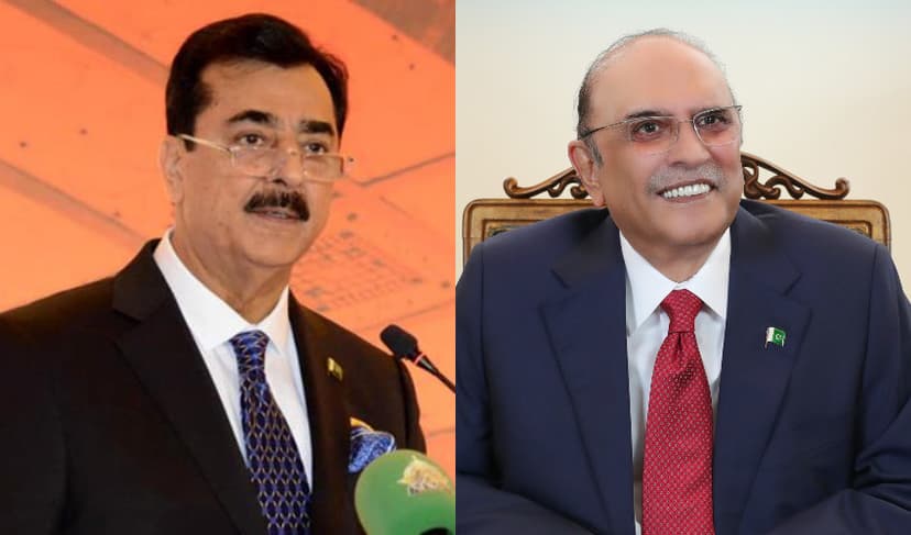 Senate Chairman Gilani takes charge as acting president (Courtesy: File)