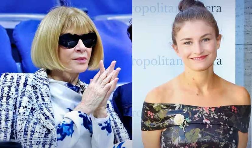 Anna Wintour and Chloe Malle