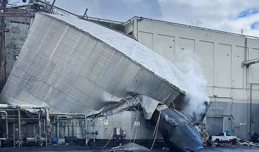 Washington chemical tank rupture