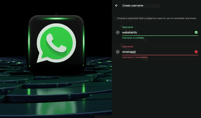 WhatsApp Username