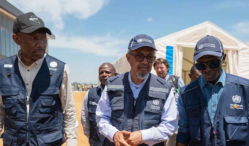 WHO chief calls for global support to tackle Ebola outbreak in DR Congo (Courtesy: File)