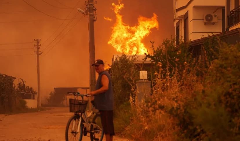 Wildfires Turkey