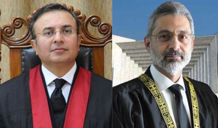 Masnoor Ali Shah and Qazi Faez Isa Masnoor Ali Shah and Qazi Faez Isa