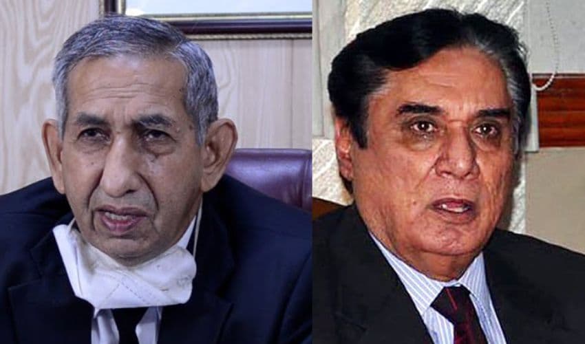 Justice rtd Faqir Muhammad and Justice rtd Javed Iqbal Justice rtd Faqir Muhammad and Justice rtd Javed Iqbal