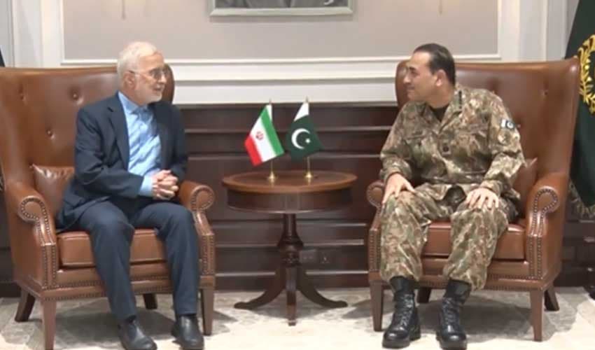 Iran pledges regional security support in meeting with CDF Munir (Courtesy: File) Iran pledges regional security support in meeting with CDF Munir (Courtesy: File)
