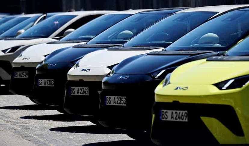 BYD's sales rise for third month BYD's sales rise for third month