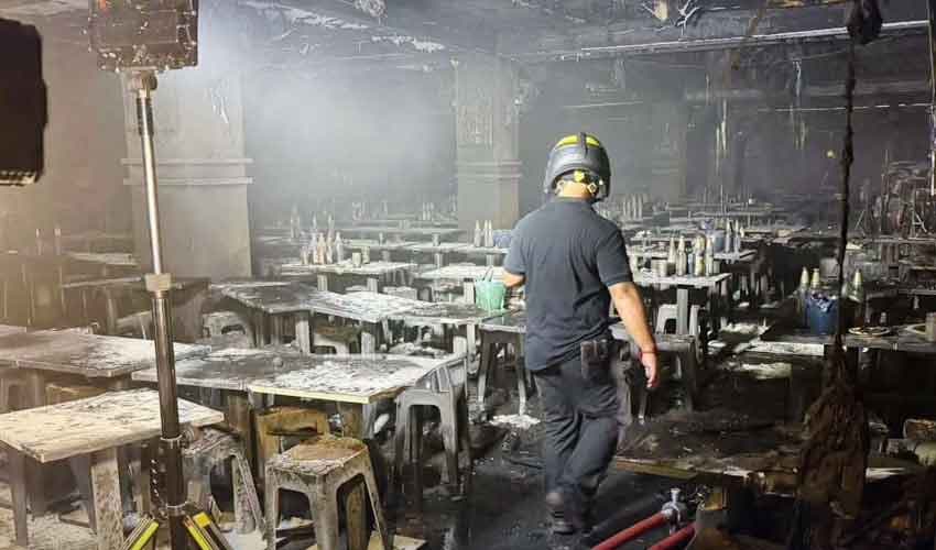 Bangkok pub fire kills 27 Bangkok pub fire kills 27