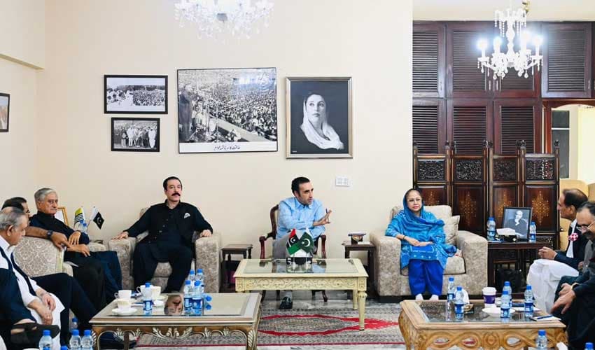 Bilawal expresses concern over current situation in AJK (Courtesy: @MediaCellPPP) Bilawal expresses concern over current situation in AJK (Courtesy: @MediaCellPPP)
