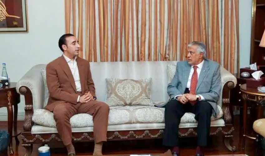 Dar, Bilawal agree to cooperate on national issues (Courtesy: @DPM_PK ) Dar, Bilawal agree to cooperate on national issues (Courtesy: @DPM_PK )