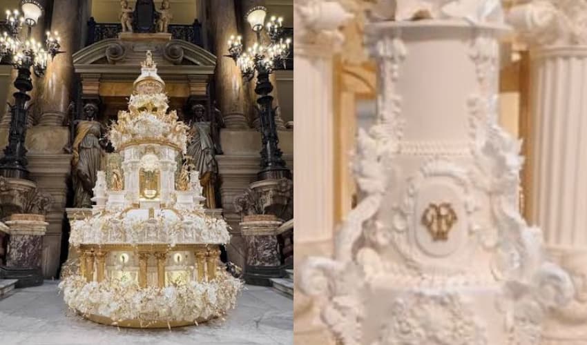Spanish pastry chef creates 500kg wedding cake (File Photo) Spanish pastry chef creates 500kg wedding cake (File Photo)
