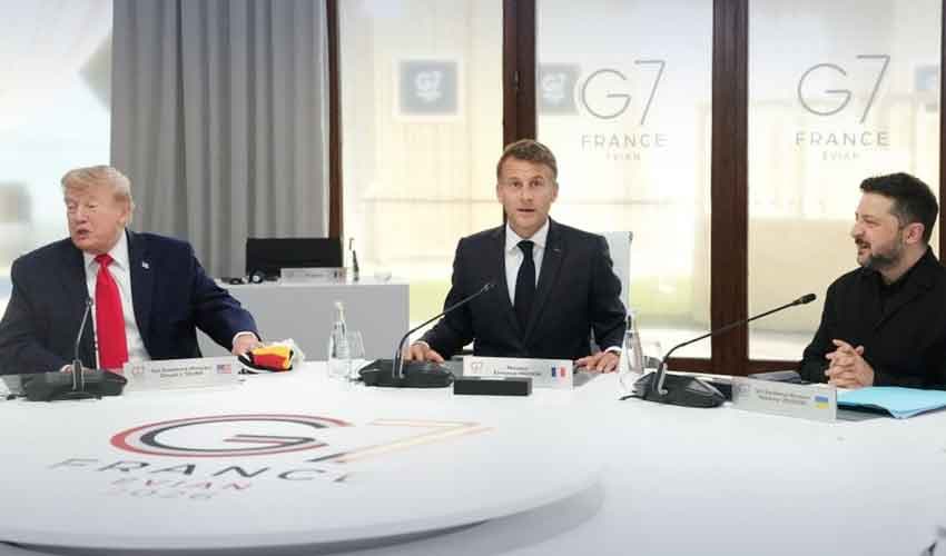 G7 leaders express optimism for peace G7 leaders express optimism for peace