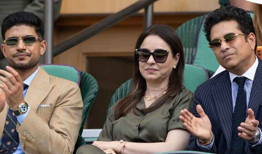 Gill, Tendulkar steal spotlight at Wimbledon (Courtesy: File) Gill, Tendulkar steal spotlight at Wimbledon (Courtesy: File)